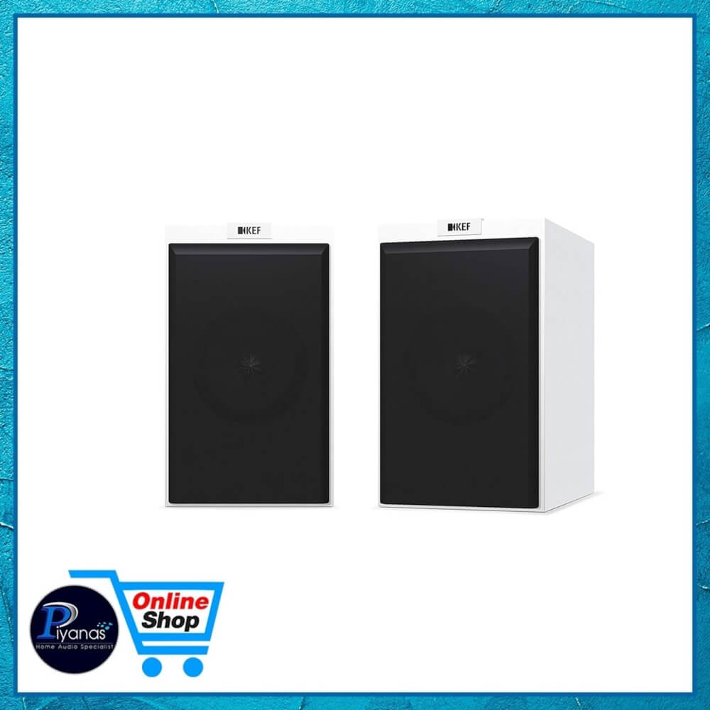 ลำโพงบุ๊คเชล์ฟ KEF : Q-350 สีขาว